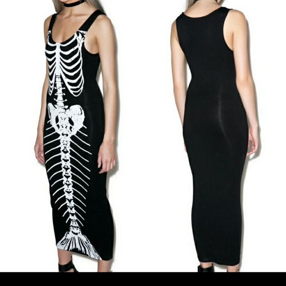 NWT Iron Fist Bone Deep Iridescent Dress - Picture 8 of 9